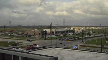 Weather camera view of Iowa Colony Police Department.