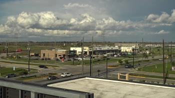 Weather camera view of Iowa Colony Police Department.
