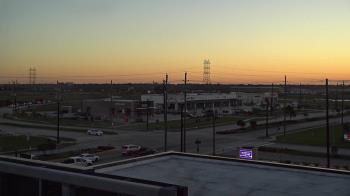 Weather camera view of Iowa Colony Police Department.