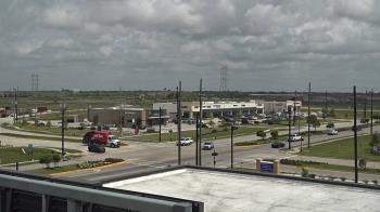 Weather camera view of Iowa Colony Police Department.
