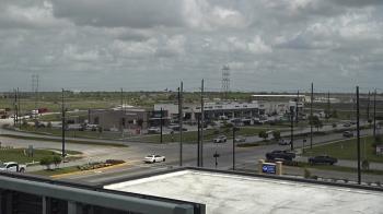 Weather camera view of Iowa Colony Police Department.