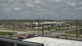 Weather camera view of Iowa Colony Police Department.