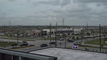 Weather camera view of Iowa Colony Police Department.