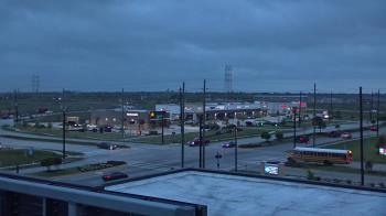 Weather camera view of Iowa Colony Police Department.