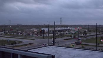 Weather camera view of Iowa Colony Police Department.