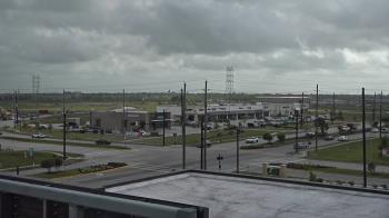 Weather camera view of Iowa Colony Police Department.