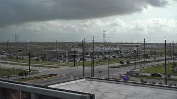 Weather camera view of Iowa Colony Police Department.
