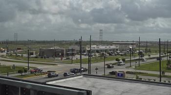 Weather camera view of Iowa Colony Police Department.