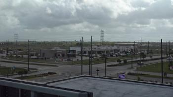 Weather camera view of Iowa Colony Police Department.
