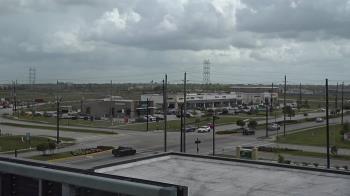 Weather camera view of Iowa Colony Police Department.