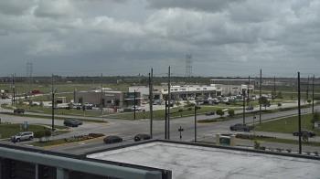 Weather camera view of Iowa Colony Police Department.