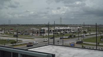 Weather camera view of Iowa Colony Police Department.