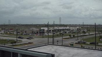 Weather camera view of Iowa Colony Police Department.