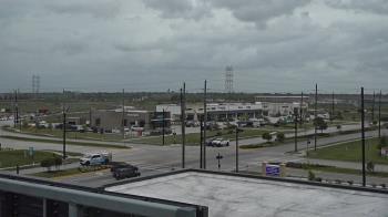 Weather camera view of Iowa Colony Police Department.
