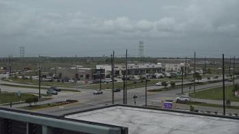 Weather camera view of Iowa Colony Police Department.