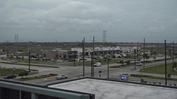Weather camera view of Iowa Colony Police Department.