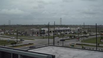 Weather camera view of Iowa Colony Police Department.