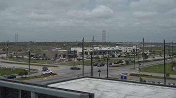 Weather camera view of Iowa Colony Police Department.