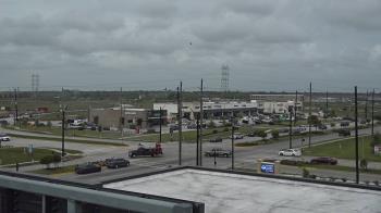 Weather camera view of Iowa Colony Police Department.