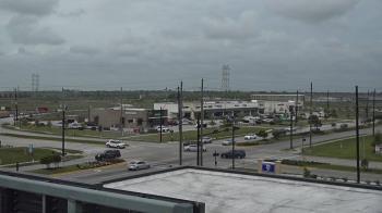 Weather camera view of Iowa Colony Police Department.
