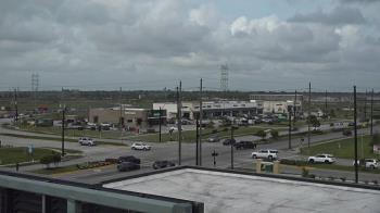 Weather camera view of Iowa Colony Police Department.