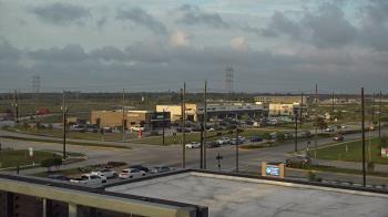 Weather camera view of Iowa Colony Police Department.