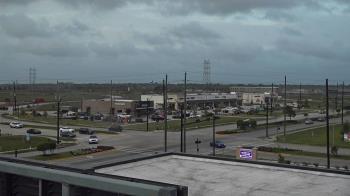 Weather camera view of Iowa Colony Police Department.