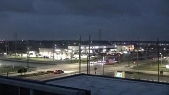 Weather camera view of Iowa Colony Police Department.