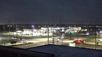 Weather camera view of Iowa Colony Police Department.