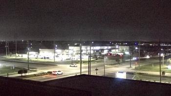 Weather camera view of Iowa Colony Police Department.