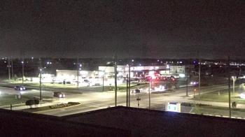 Weather camera view of Iowa Colony Police Department.