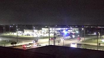 Weather camera view of Iowa Colony Police Department.