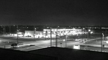 Weather camera view of Iowa Colony Police Department.
