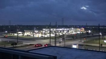 Weather camera view of Iowa Colony Police Department.