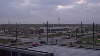 Weather camera view of Iowa Colony Police Department.