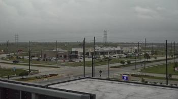Weather camera view of Iowa Colony Police Department.