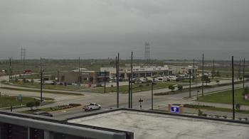 Weather camera view of Iowa Colony Police Department.