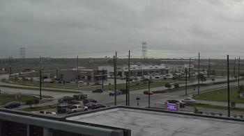 Weather camera view of Iowa Colony Police Department.