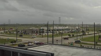 Weather camera view of Iowa Colony Police Department.