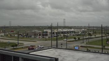 Weather camera view of Iowa Colony Police Department.