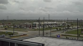 Weather camera view of Iowa Colony Police Department.