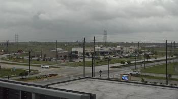 Weather camera view of Iowa Colony Police Department.