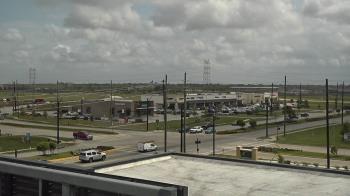 Weather camera view of Iowa Colony Police Department.