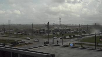 Weather camera view of Iowa Colony Police Department.