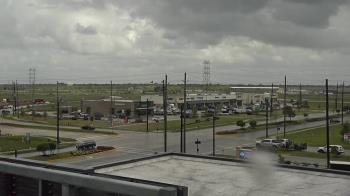 Weather camera view of Iowa Colony Police Department.