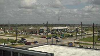 Weather camera view of Iowa Colony Police Department.
