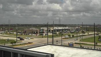Weather camera view of Iowa Colony Police Department.