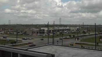 Weather camera view of Iowa Colony Police Department.