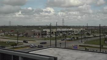 Weather camera view of Iowa Colony Police Department.