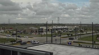 Weather camera view of Iowa Colony Police Department.